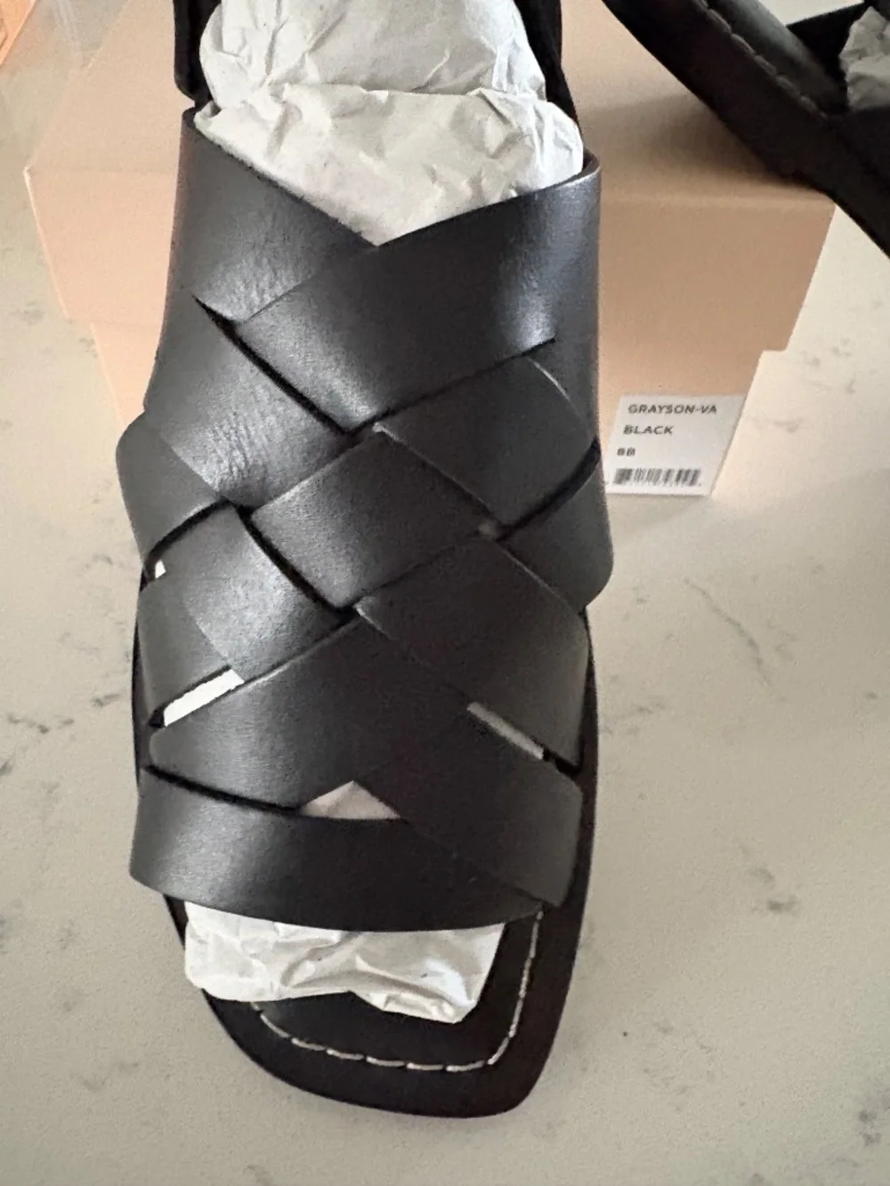 New in Box Loeffler Randall Leather Sandals - Picture 7 of 10